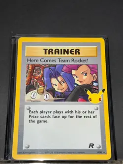 Celebrations Here Comes Team Rocket! CLB 15/82 Pokemon Rare LP - Image 1