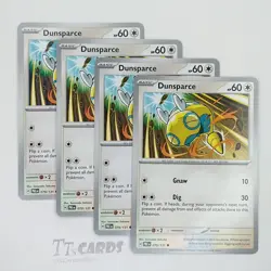 Dunsparce 60 HP - 079/131 x4 Playset 4x - Pokemon S&V Prismatic Evolutions PRE - Image 1