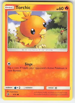 Torchic 4/70 Common Dragon Majesty Pokemon Near Mint - Image 1