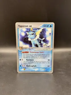 Vaporeon ex 110/113 2007 World Championship Decks Regular Pokemon TCG - Image 1