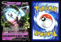 HATTERENE V 065/159 HOLO V RARE CROWN ZENITH POKEMON NM - Image 3