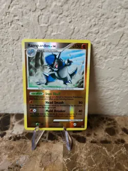 Pokemon TCG Rampardos Holo reverse (13/127) Platinum Base Set NM - Image 1