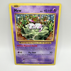 Pokemon Mew 53/108 Holo Basic English *LP* - Image 1
