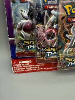Pokemon XY BREAKthrough Blister 3 Pack Mega Mewtwo Y Pin TCG Sealed Evolution - Image 5