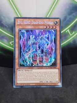 Yugioh Evil Hero Dead-End Prison SUDA-EN002 Secret Rare 1st Edition NM - Image 1
