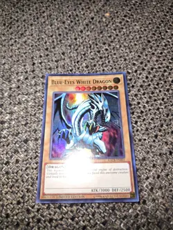 Yugioh Blue-Eyes White Dragon KACB-EN001 Limited Edition Ultra Rare Holo NM - Image 1