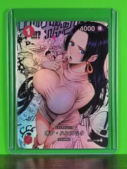 BOA HANCOCK Waifu Goddess Prismatic Refractor Card CUSTOM MADE - Image 4