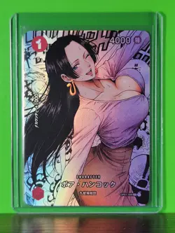 BOA HANCOCK Waifu Goddess Prismatic Refractor Card CUSTOM MADE - Image 2