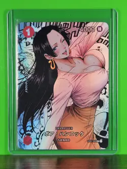BOA HANCOCK Waifu Goddess Prismatic Refractor Card CUSTOM MADE - Image 3