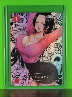 BOA HANCOCK Waifu Goddess Prismatic Refractor Card CUSTOM MADE - Image 2