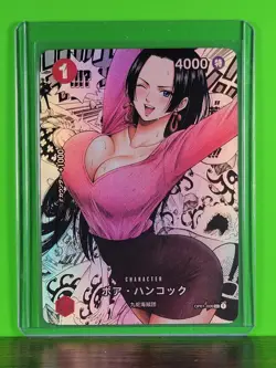 BOA HANCOCK Waifu Goddess Prismatic Refractor Card CUSTOM MADE - Image 4