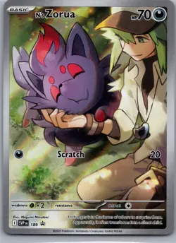 SV: Scarlet & Violet Promo Cards #189 N's Zorua - Image 1