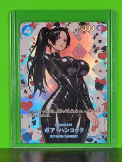 BOA HANCOCK Waifu Goddess Prismatic Refractor Card CUSTOM MADE - Image 3