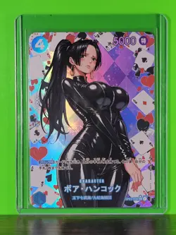 BOA HANCOCK Waifu Goddess Prismatic Refractor Card CUSTOM MADE - Image 4
