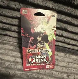 Bandai Union Arena Black Clover English Booster Pack 12 Cards Asta Yuno - Image 1