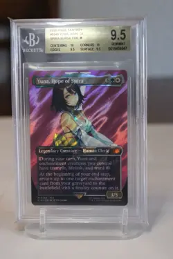 Magic The Gathering yuna hope of spira surge foil Bgs Perfect 9.5 - Image 1