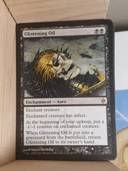 Glistening Oil New Phyrexia Regular - Image 1