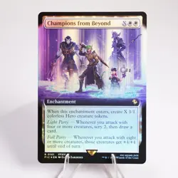 Champions from Beyond Extended Art 101 Foil MTG Final Fantasy FIC NM - Image 1