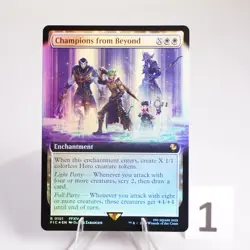 Champions from Beyond Extended Art 101 Foil MTG Final Fantasy FIC NM - Image 2