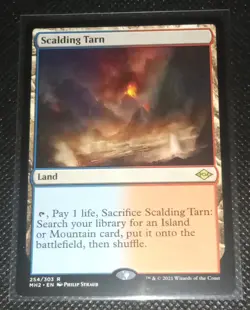 Magic The Gathering Modern Horizons 2 Scalding Tarn Near Mint - Image 1