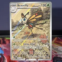 Pokemon TCG Beautifly 219/217 ME: Ascended Heroes Illustration Rare NM/M - Image 1