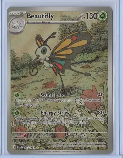 Pokemon TCG - Ascended Heroes - Beautifly Illustration Rare 219/217 - Image 1