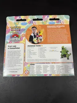 Pokemon TCG World Championship Deck 2024 Honolulu Fernando Cifuentes - Image 2