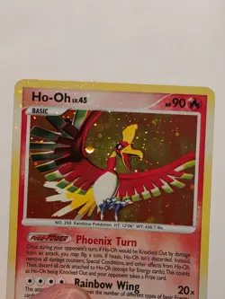 Pokemon Ho-Oh 10/132 Secret Wonders Holo Rare Holo Bleed 2007 Nintendo TCG - Image 3