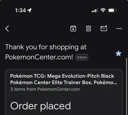 Pokemon Center Mega Evolution: Pitch Black ETB **PREORDER CONFIRMED** - Image 2