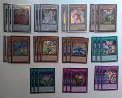 Yugioh! - Elfnote Complete Deck Core 33 Cards BPRO & BLZD 1st Ed - Image 1