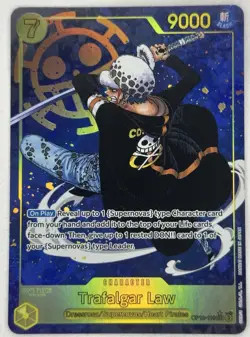 One Piece Trafalgar Law OP10-119 SEC Alt Art Royal Blood - Image 1