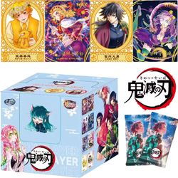 NEW Demon Slayer x Pokemon Booster Box 100 Trading Cards Anime CCG TCG GMZR-01 - Image 1