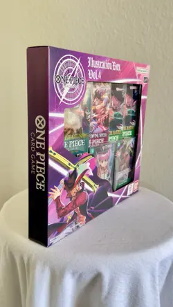 One Piece Illustration Box Vol 4 English - 2 Promo Cards - Sealed - Image 1