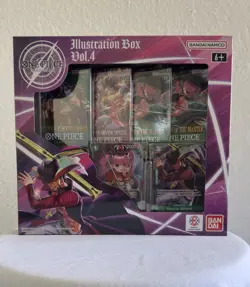 One Piece Illustration Box Vol 4 English - 2 Promo Cards - Sealed - Image 3