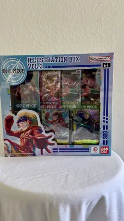 One Piece Illustration Box Vol 3 - English - 2 Promo Cards - Sealed - Image 1
