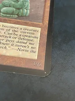 Jade Statue Alpha Mtg Magic The Gathering Card Lp - Image 3