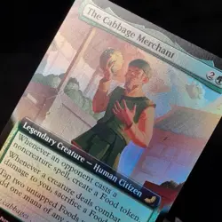 MTG The Cabbage Merchant Extended FOIL Avatar: TLA English TCG Vintage - Image 3