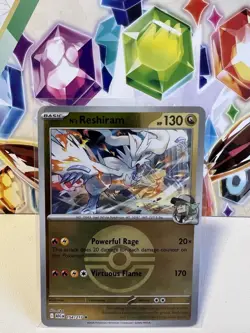 N’s Reshiram 154/217 Poke Ball Reverse Holo Rare - Pokemon Ascended Heroes - NM - Image 1
