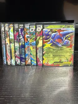 Pokemon TCG Holo EX lot (9) DR, MEG, PFL, JTG - Image 1