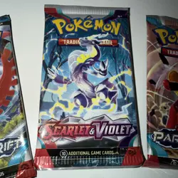 Pokemon Scarlet & Violet base and Paradox Rift 3 Booster Packs - Image 3
