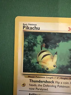 Pikachu 27 Black Star Promo Series Nintendo Pokemon Card Non Holo - Image 2