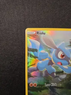 Pokemon TCG Riolu GG26/GG70 Holo Crown Zenith Galarian Gallery NM - Image 3