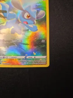 Pokemon TCG Riolu GG26/GG70 Holo Crown Zenith Galarian Gallery NM - Image 5