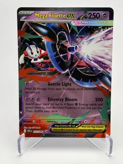 Pokemon TCG Mega Evolutions Chaos Rising Mega Florette ex 035/086 DR NM - Image 1