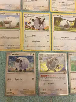WOOLOO & DUBWOOL BUNDLE OF POKEMON CARDS - Image 4