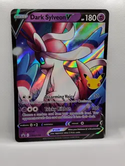 Dark Sylveon V SWSH134 Jumbo Card Black Star Star Promo Pokemon TCG English - Image 2