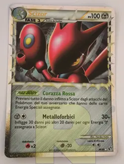 Scizor Prime ® Senza Paura 84/90 ® Rara Holo Foil ® Pokemon ® Italiano EX - Image 1