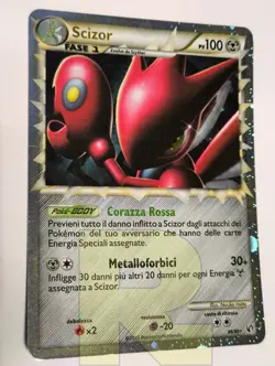 Scizor Prime ® Senza Paura 84/90 ® Rara Holo Foil ® Pokemon ® Italiano EX - Image 2