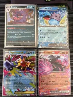 Pokemon Perfect Order ETB Opened Hits Taken Out. Promo, Gengar & EX INC Fast P&P - Image 5