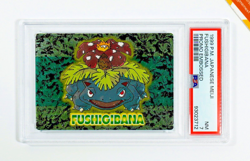 Pokemon PSA 7 Fushigibana Venusaur Meiji Promo Embossed 1999 Japanese - Image 1